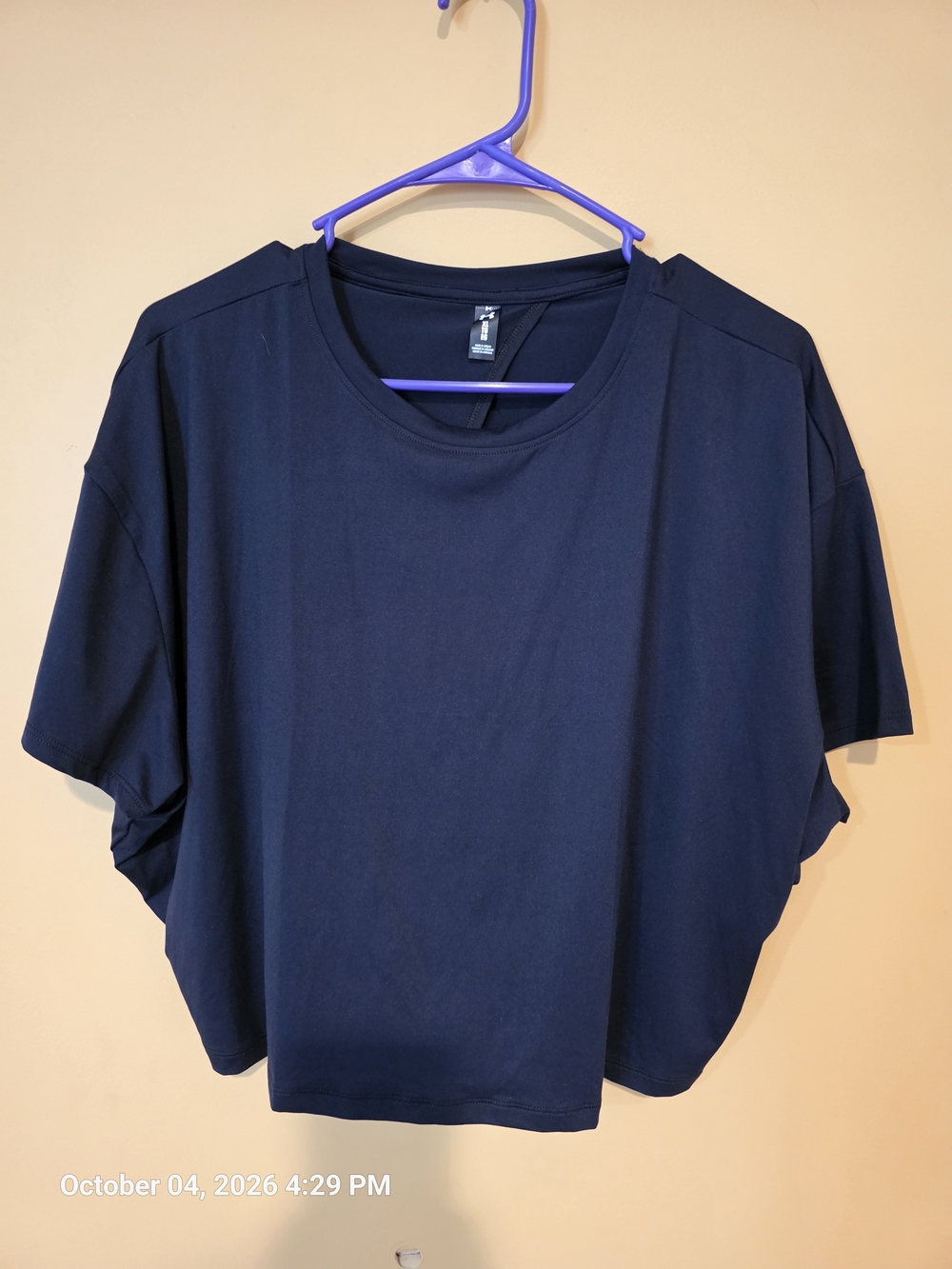 Under Armour Open Back Twist Crop Top XL